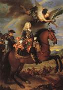 Jean Ranc Equestrian Portrait of Philip V oil on canvas